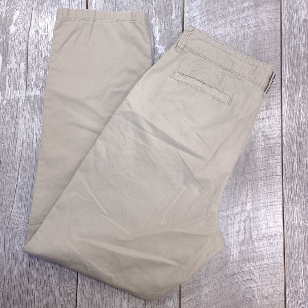 Helly Hansen Chino Pants Mens 32x32 Tan Khaki Straight Leg Cotton Blend Casual